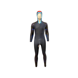 Combinaison de patinage de vitesse de ski une pièce imprimée par sublimation avec logo personnalisé en gros - Product Image 1