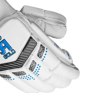 Guantes de Bateo de Cricket para Adultos, para Zurdos, Blancos/Negros - Product Image 6