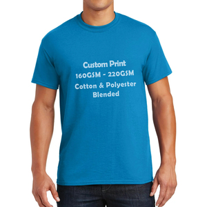 T-shirt Homme Grande Taille en Coton Lourd Tricoté Respirant Anti-boulochage Séchage Rapide Écologique Qualité Supérieure OEM - Product Image 3