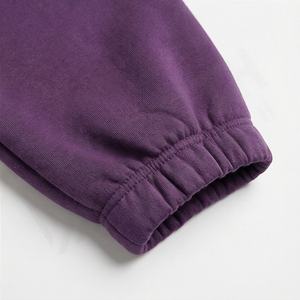 Ensemble de survêtement d'entraînement d'hiver à capuche en molleton de coton de haute qualité pour femmes, coupe ajustée, deux pièces, couleur personnalisée - Product Image 6