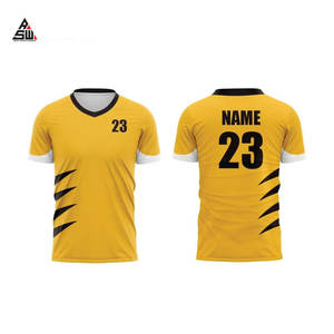 Camisetas de Fútbol de Nueva Temporada, Logotipo Personalizado, 100% Poliéster, Ecológicas, Transpirables, Colores Personalizados, Opciones de Equipo, Ropa Deportiva de Alta Calidad - Product Image 1