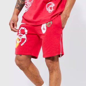 Custom Logo Summer Streetwear Hip Hop Sweat <b>Shorts</b> for <b>Men</b> Wholesale Casual Printed <b>Men's</b> <b>Shorts</b> - Product Image 1