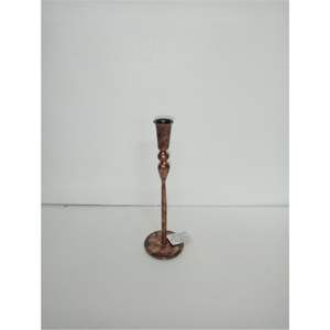 Candelabro de Cobre Rústico Hecho a Mano, Candelabro Delgado de Metal para Centro de Mesa de Boda, Decoración Moderna para el Hogar de Estilo Rústico, Portavelas - Product Image 3