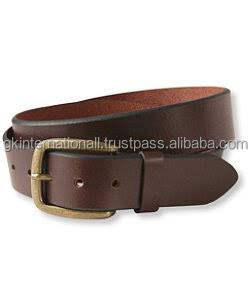 Cinturones de cuero indio al por mayor cinturón informal de cuero genuino de alta calidad para hombres en todos los tamaños y colores personalizados hechos en la India - Product Image 3