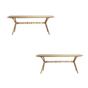 New Design <b>High</b> Quality Dining <b>Table</b> Modern Contemporary Solid Wood Teak Mahogany Home Furniture Handmade From Indonesia - Product Image 2