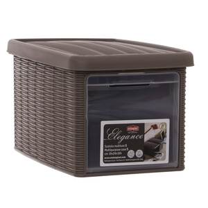 Stefanplast ELEGANCE Gris tourterelle 30022 Conteneur 5,5 L Bac de rangement en plastique au design élégant - Product Image 1