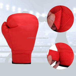 ถุงมือชกคุณภาพสูงสำหรับฝึกซ้อมมืออาชีพ MMA มวยไทย หนัง PU - Product Image 2