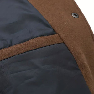 Veste pour homme à col montant enduite, très demandée, pour l'automne, style unique, meilleure qualité, 100% coton respirant, logo personnalisable sur le devant - Product Image 4