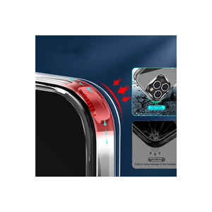 Étui de protection en silicone souple transparent de la série Netzy Premium pour iPhone 14 Pro Max SAFA Forst Style, emballé pour la vente au détail - Product Image 6