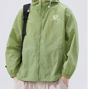 Veste zippée en polyester tissé pour homme, modèle 2025, la plus appréciée, élégante, décontractée, légère, imperméable et respirante, pour toutes les occasions - Product Image 2