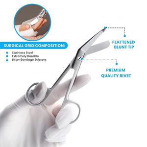 Ciseaux médicaux avec Bandage pour soins dentaires, Instruments chirurgicaux de haute qualité - Product Image 5