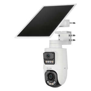 Cámara de <span class=keywords><strong>Seguridad</strong></span> <span class=keywords><strong>TP</strong></span>-<span class=keywords><strong>LINK</strong></span> con Energía Solar 4G, 25MP, Color Completo, Panorámica de 360°, H.264, para Doble SIM, IP66, Impermeable, para Granja - Product Image 1