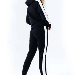 Ensemble de survêtement décontracté vintage pour homme, avec capuche, de haute qualité, pour le sport et la course, couleur unie - Product Image 6