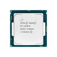 Para CPUs Intel Xeon E3-1240 V6 de 4 Núcleos, 3.7GHz, 8MB de Caché L3, 72W, Socket 1151