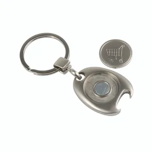 Portachiavi in Metallo Personalizzato con Token per Trolley, Gadget su Misura - Product Image 3