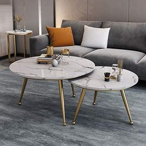 Mesa de té con tapa de mármol, mesa de centro de lujo ligera, sala de estar moderna para mesa de centro, cafetería, apartamento, el mejor diseño de venta - Product Image 5