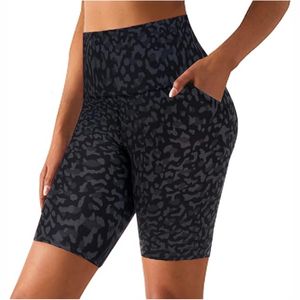Nouveau 2025 Meilleure vente Shorts de yoga pour femmes Leggings OEM, short taille haute sans couture avec poches - Product Image 3