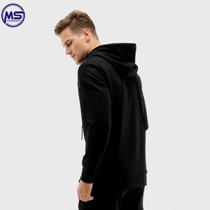 Sudadera con capucha para hombre, prenda deportiva masculina de Color sólido y transpirable, con diseño personalizado, peso ligero, venta al por mayor, 2022 - Product Image 2