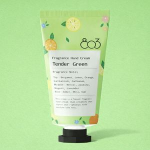 Crema de Manos con Aroma a Madera de Terciopelo y Ácido Hialurónico, Envase Coreano en Tubo para Mujer - Product Image 4