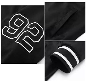 แจ็คเก็ตเบสบอลปักลาย Letterman แบบสั่งทำพิเศษ วัสดุคุณภาพดีที่สุด โดย ELEGANT SPORTS - Product Image 6