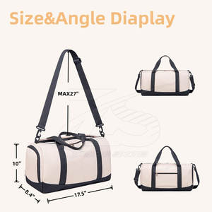 Bolsa de gimnasio al aire libre unisex con logotipo personalizado último diseño bolsa multifuncional producto al por mayor - Product Image 3