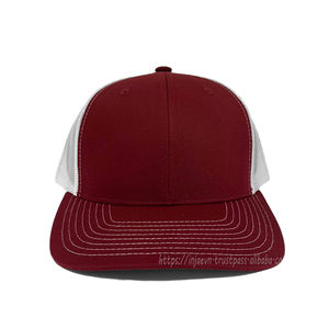 Casquettes de camionneur de sport fabriquées par des fabricants OEM Casquette de sport en maille marron/blanc à la mode Vente en gros par Injae Vina - Product Image 1