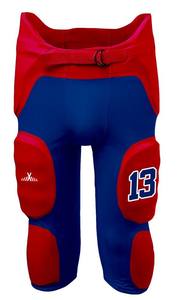 High Quality Custom 7 on 7 7V7 Football <b>Shirts</b> High Quality Sublimated <b>Compression</b> Uniforms with Number Pattern - Product Image 3