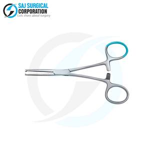 Pinzas profesionales de arteria Kocher Abrazadera quirúrgica de acero inoxidable con dentados transversales para agarrar tejido seguro - Product Image 4