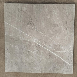 Azulejo de Porcelana Gris Brillante de 60x60 cm, Acabado Esmaltado Premium para Pisos y Paredes Elegantes - Product Image 6