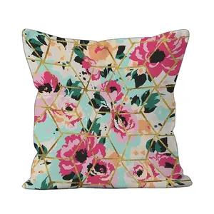 New Arrival Spring Summer Theme Cushion Cover Top Selling Comfortable Throw Pillow Cover Supplier From India