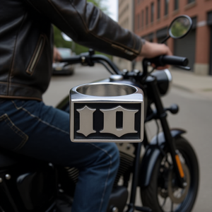 USA Seller Men's Fine Stainless Steel <b>Initial</b> Biker <b>Ring</b> IO Letter Size 8-15 SR123 - Product Image 3