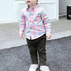 Nueva colección de camiseta de verano informal inteligente para niños, conjunto de camisa con patrón de dibujos animados para niños, conjunto corto de pantalones vaqueros, ropa, traje hecho con animales - Product Image 1