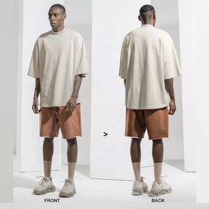 Venta al por mayor de Camisetas Personalizadas de talla grande con cuello redondo unisex ropa de hombre informal de manga corta con logotipo de impresión digital para ambos sexos - Product Image 6