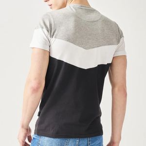เสื้อยืดผู้ชายใส่สบายแบบใหม่2025ผ้าคอตตอนโพลีเอสเตอร์ระบายอากาศได้ดีดีไซน์100% บริการ OEM ใหม่ - Product Image 3