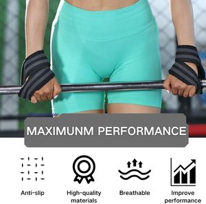 Correas de Levantamiento de Pesas de Neopreno con Forma de Figura 8, Gruesas, Antideslizantes, Ajustables para Entrenamiento de Fuerza y Peso Muerto, para Hombres y Mujeres - Product Image 4
