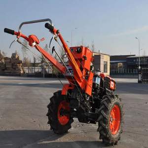 Mini tractor agrícola de dos ruedas, definición de dos ruedas multiusos, Mini tractor para caminar de mano agrícola 12HP - Product Image 5