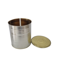 # 7113 # Boîtes alimentaires cylindriques en fer blanc 7116 pour snacks, bonbons, sucre, confiture, viande, poisson, pâtes - OEM/ODM disponible, vente en gros de métal