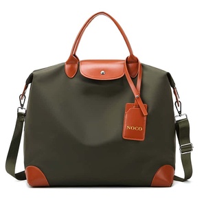 Sac de voyage Noco 20-35L en tissu Oxford imperméable, grande capacité, sangle réglable, unisexe, fermeture éclair noire, sac de sport léger - Product Image 4