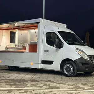 Modern Design Kleine Mobiele Keuken Fast Food Trailer Food Truck Voor Verkoop Goedkope Food Truck Keukenapparatuur