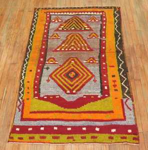 Alfombra tibetana con flecos para puerta de dormitorio, alfombra tibetana de lana marrón, alfombras rectangulares lavables para suelo - Product Image 3