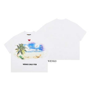 เสื้อยืดผู้ชายผ้าคอตตอน100% แนวสปอร์ตใส่สบายฤดูร้อนใส่สบายพิมพ์ภาพด้านหน้าสดใสดีไซน์เป็นมิตรต่อสิ่งแวดล้อมแห้งเร็ว - Product Image 4