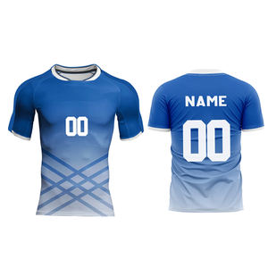 Diseño personalizado Sublimación Ropa deportiva Camiseta de fútbol de alta calidad Personalizada de secado rápido Ropa deportiva Camiseta de fútbol - Product Image 1