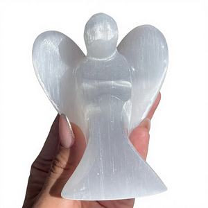 Ángel de selenita, piedra de ángel - Product Image 1