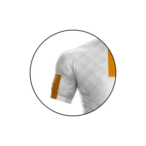 Uniforme de football drapeau à manches courtes personnalisé de haute qualité maillots de football américain en sergé avec impression par sublimation - Product Image 3