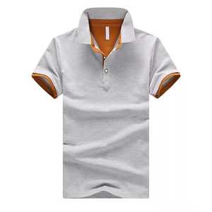Polos de algodón para hombre de estilo caliente de verano con mangas cortas diseño boutique ropa de talla grande disponible al por mayor - Product Image 6