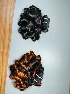 Extensión de cabello humano rizado hinchable para bebés de primera calidad, volumen Natural, rizo suave definido, ligero, proveedor mayorista: no permanente - Product Image 3