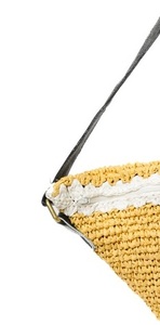 Sac à bandoulière pour femme, style bohème vintage, crochet léger, écologique, couleur jaune unie, ouverture supérieure, portable, pour un usage quotidien estival - Product Image 5