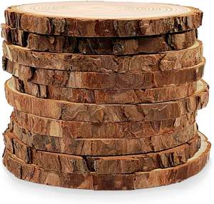 Handmade in India Classic Style Custom Wood Coaster Set Natural Round Square Thin Bone Brass Inlay for Kitchen Use Mats Pads - Product Image 5