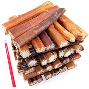 Sabroso orgánico estilo animal crudo perro Bully Sticks proteína rica carne - Product Image 5