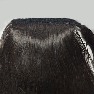 Queue de cheval vendeur en gros queue de cheval bouclée 180 grammes cheveux indien vendeur de cheveux queue de cheval cheveux complets - Product Image 3